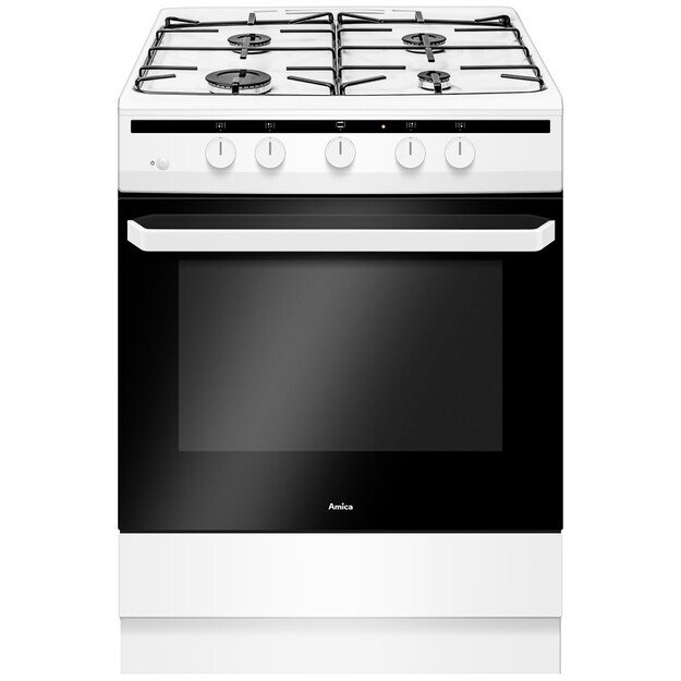 Amica 618GGD4.33HZpFQ(W) Freestanding cooker Gas White A