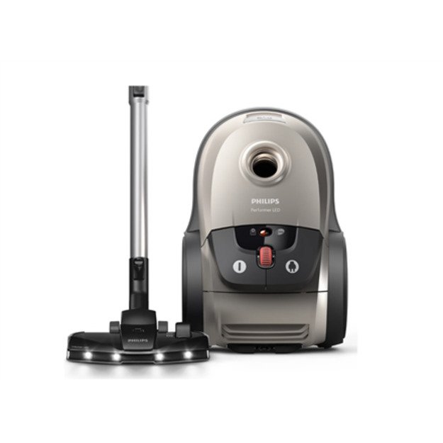 Philips Vacuum cleaner | XD8152/12 | Bagged | Power 900 W | Dust capacity 4 L | Pearl Metal