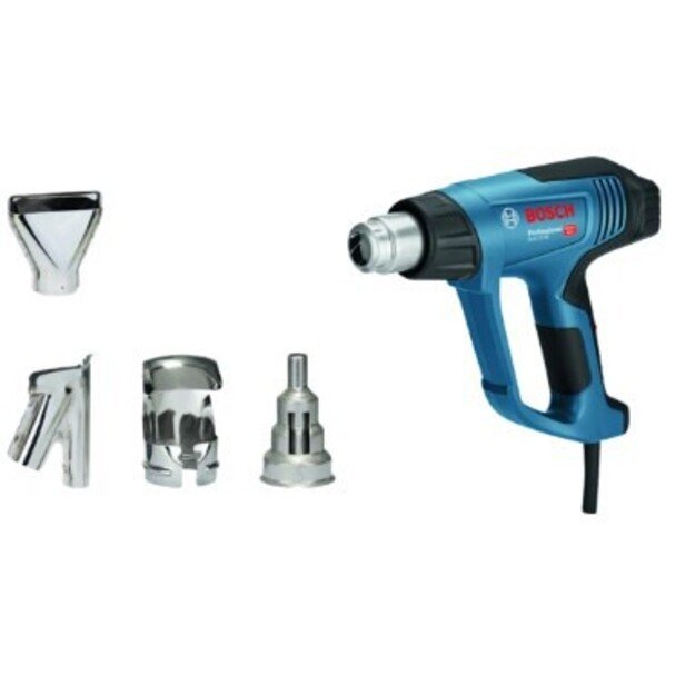 Bosch GHG 23-66 Kit Professional 500 l/min 650 °C 2300 W Black, Blue