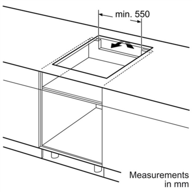 Bosch | Hob | PUE612BB1J | Induction | Number of burners/cooking zones 4 | Touch | Timer | White