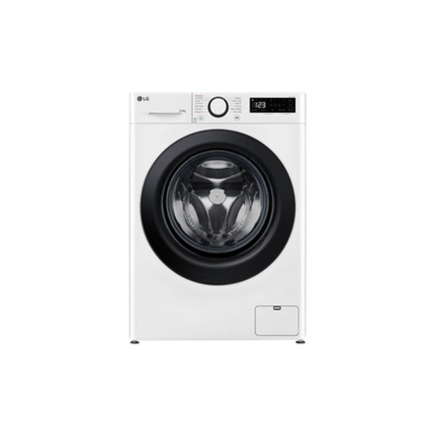 LG | Washing machine with dryer | F4DR509SBW | Energy efficiency class A | Front loading | Washing capacity 9 kg | 1400 RPM | D