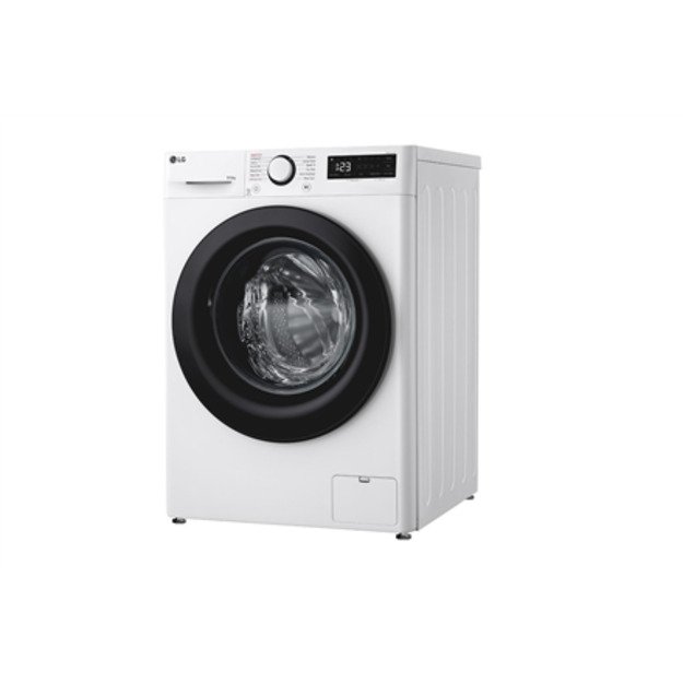 LG | Washing machine with dryer | F4DR509SBW | Energy efficiency class A | Front loading | Washing capacity 9 kg | 1400 RPM | D