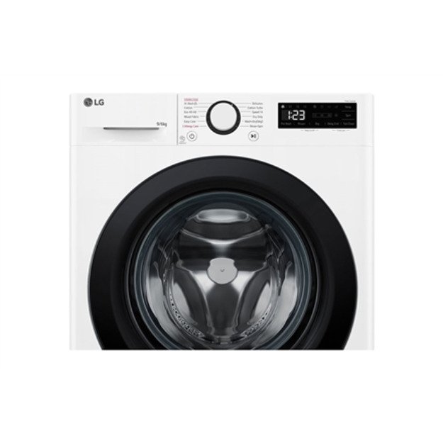 LG | Washing machine with dryer | F4DR509SBW | Energy efficiency class A | Front loading | Washing capacity 9 kg | 1400 RPM | D