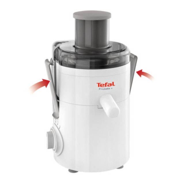 TEFAL | Fruitelia Plus Juicer | ZE370138 | White/Grey | 350 W | Number of speeds 2 + Pulse