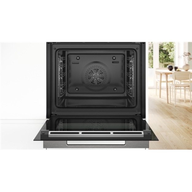 Bosch | Oven | HBG7221B1S | 71 L | Electric | Hydrolytic | Touch control | Height 59.5 cm | Width 59.4 cm | Black