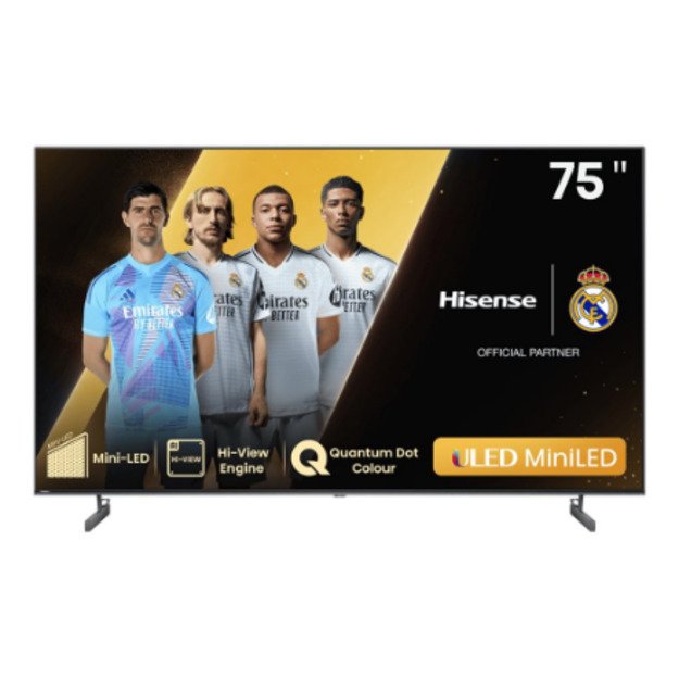 Hisense Mini LED Smart TV | 75U6NQ | 75  | Smart TV | VIDAA OS | UHD | Black