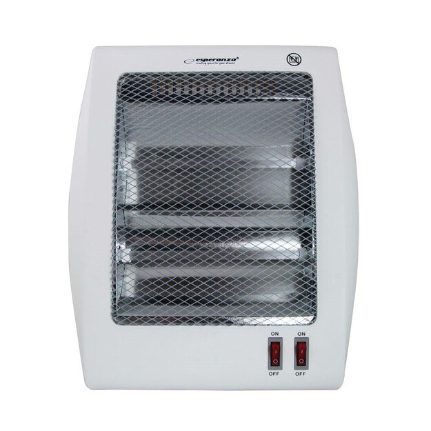 Esperanza EHH010 Electric quartz heater 400W/800W White