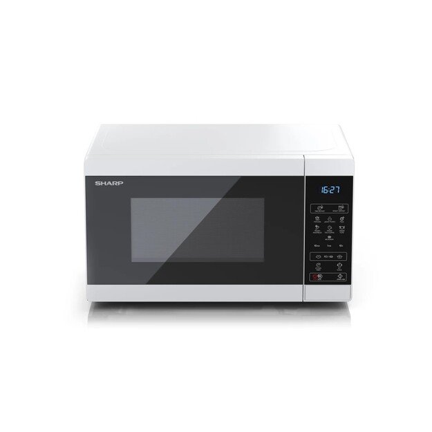 Sharp | Microwave Oven | YC-MS02E-W | Free standing | 20 L | 800 W | White