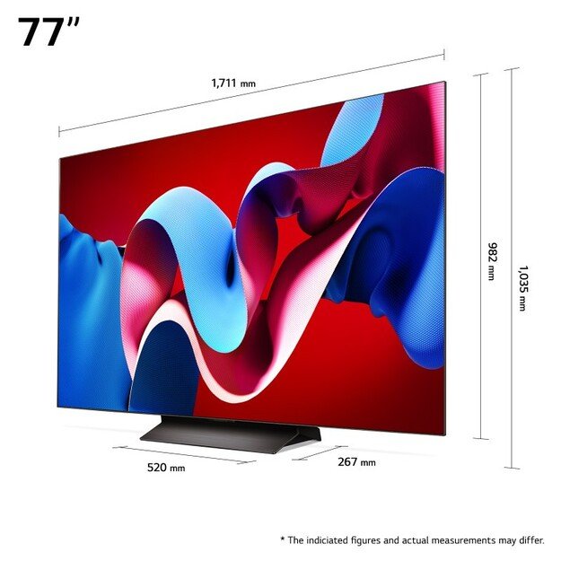 Televizorius LG OLED77C41LA