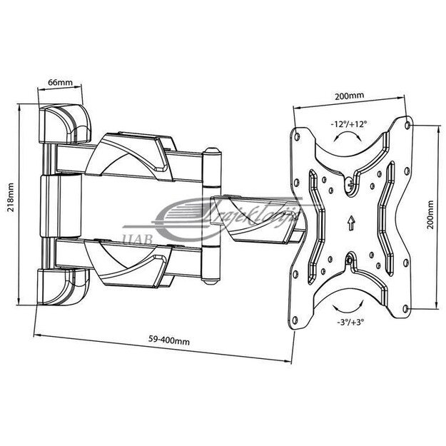 MACLEAN HANDLE TO THE TV MC-742