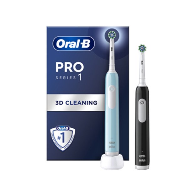 El. dantų šepetėlis Oral-B Pro1 Duo Pack