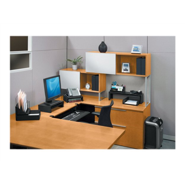 Fellowes | Designer Suites Monitor Riser | Height adjustment | Black