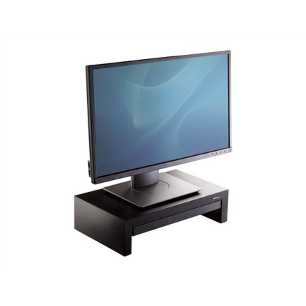 Fellowes | Designer Suites Monitor Riser | Height adjustment | Black