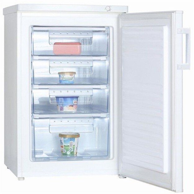 Goddess | Freezer | GODFSC085TW9E | Energy efficiency class E | Upright | Free standing | Height 85 cm | Total net capacity 91 L