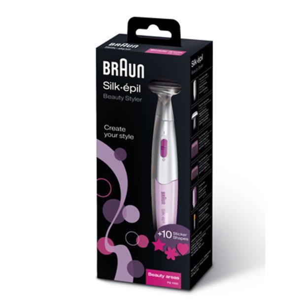 Braun | Shaver | SilkFinish FG1100 | Number of power levels 1 | AAA | Pink