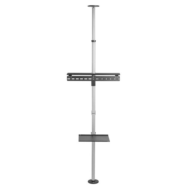 Telescopic TV holder, ceiling and floor with shelf Maclean MC-791N 37  -70 , max. 30 kg