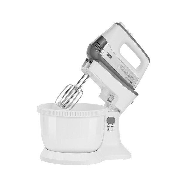 Hand mixer with swivel bowl 500W