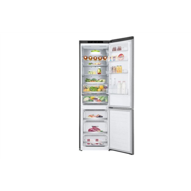 LG | Refrigerator | GBB72PZVCN1 | Energy efficiency class C | Free standing | Combi | Height 203 cm | Fridge net capacity 277 L