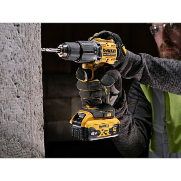 Smūginis suktuvas gręžtuvas DCD100YP2T 2X5Ah DEWALT