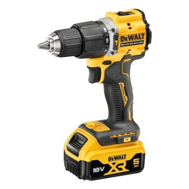 Smūginis suktuvas gręžtuvas DCD100YP2T 2X5Ah DEWALT