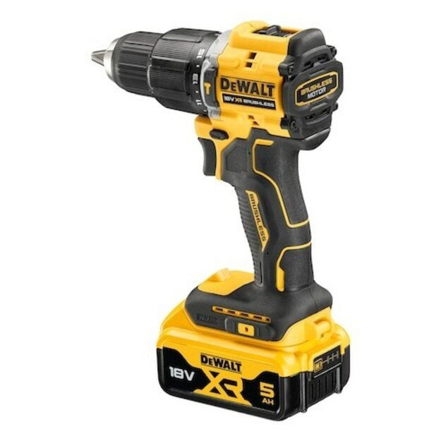 Smūginis suktuvas gręžtuvas DCD100YP2T 2X5Ah DEWALT