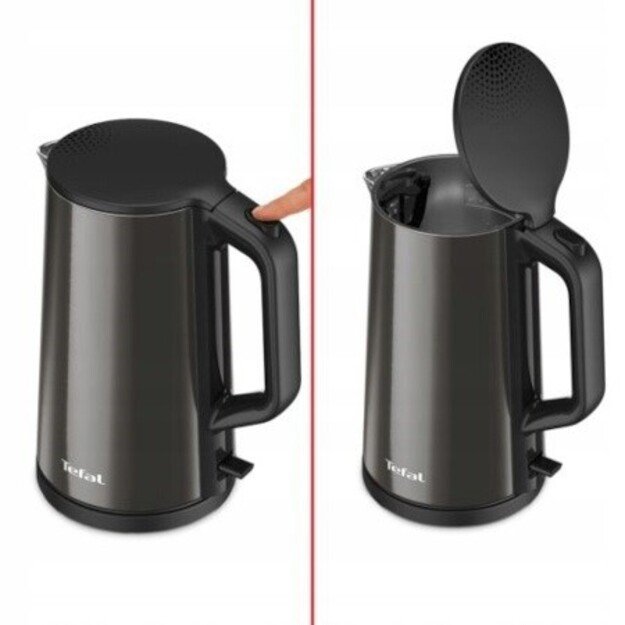 Tefal electric kettle KI583E graphite 6