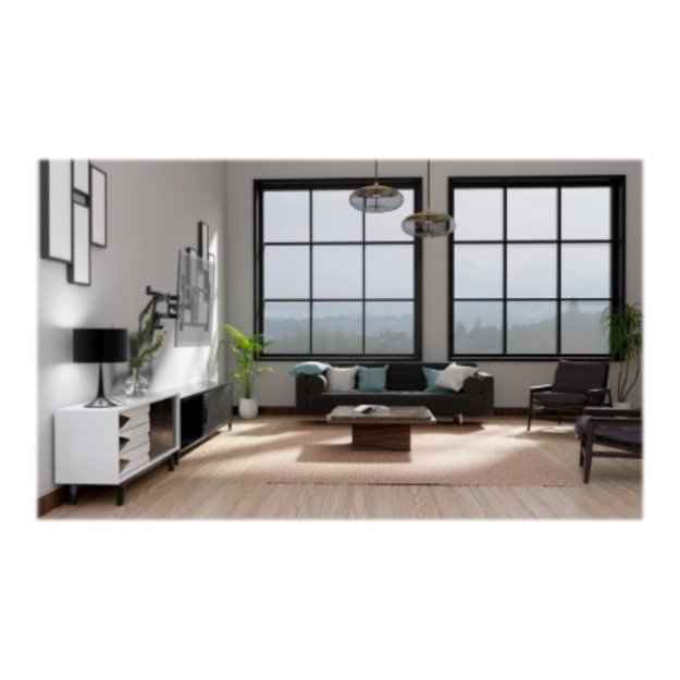 Goobay Wall mount | TV wall mount Pro FULLMOTION, XL | 43-100   | Maximum weight (capacity) 60 kg | Black 1