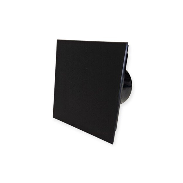 VLANO EOS 125 H BK, su juodu stiklu ir drėgmės jutikliu, 125 mm