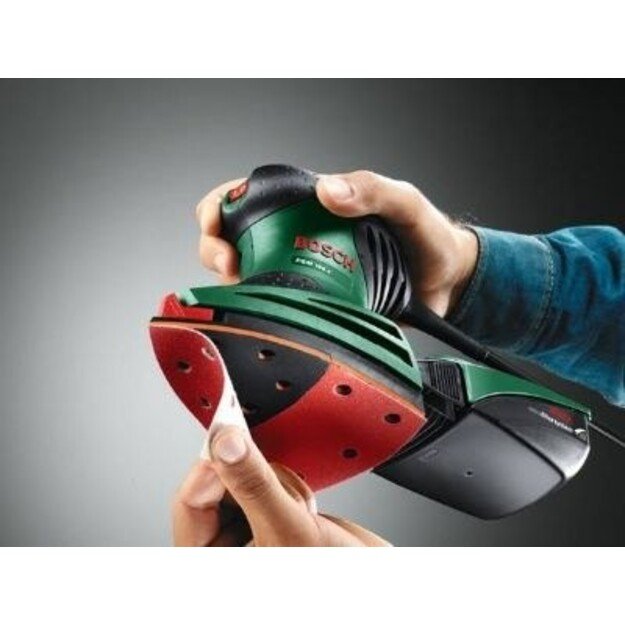 BOSCH PSM 160 A 0603377000 (3 šlifavimo popieriaus lapeliai) 3