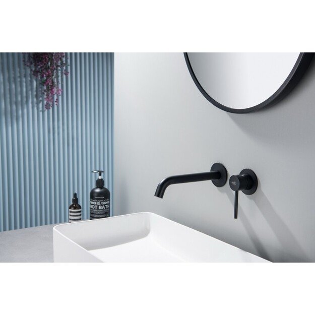 Potinkinis praustuvo maišytuvas BlueWater BOSTON BOS-BPU.110, juodas matinis 2