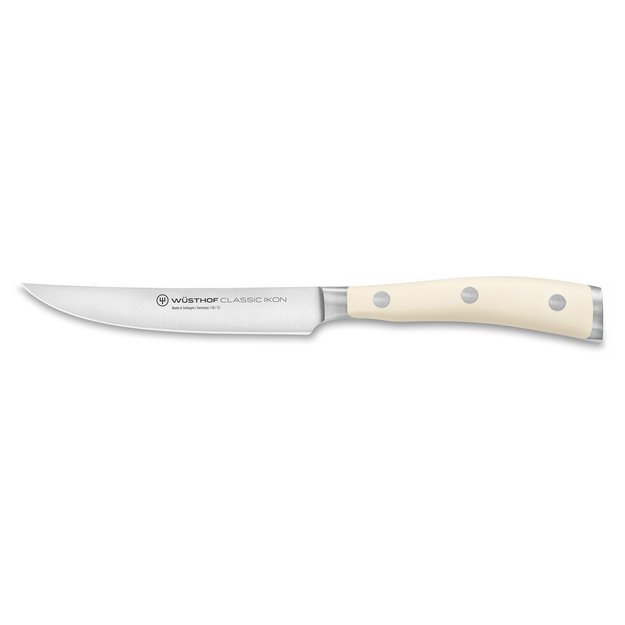Steak knife, 12 cm, Classic Ikon Creme