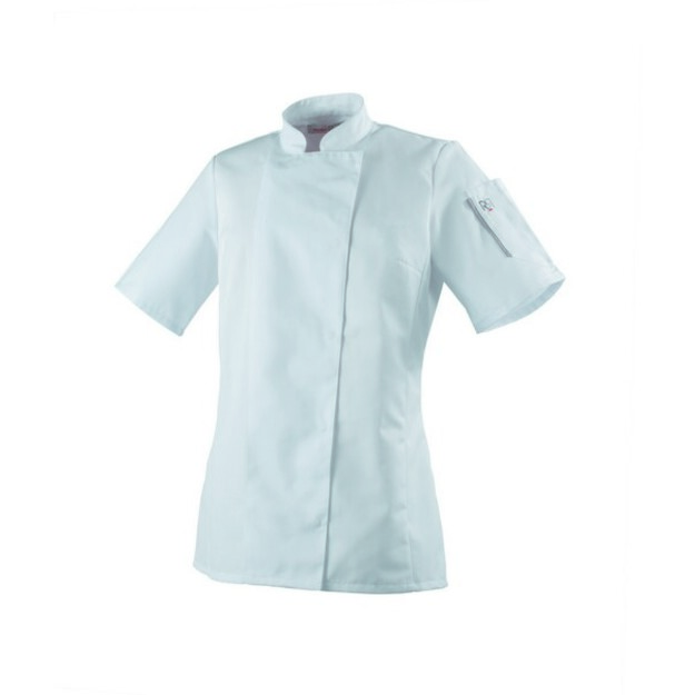 Short-sleeve jacket, white, XXXL, Unera