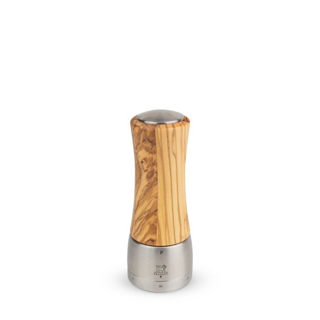 Pepper grinder, 16 cm, olive wood, Madras