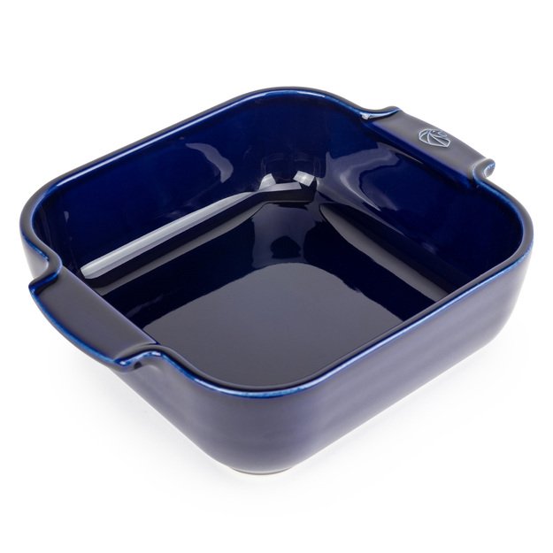 PEUGEOT APPOLIA kvadratinis indas 21 cm mėlynas