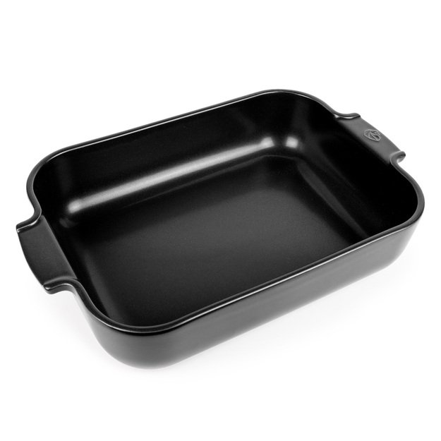 PEUGEOT APPOLIA stačiakampis indas 36 cm juodas