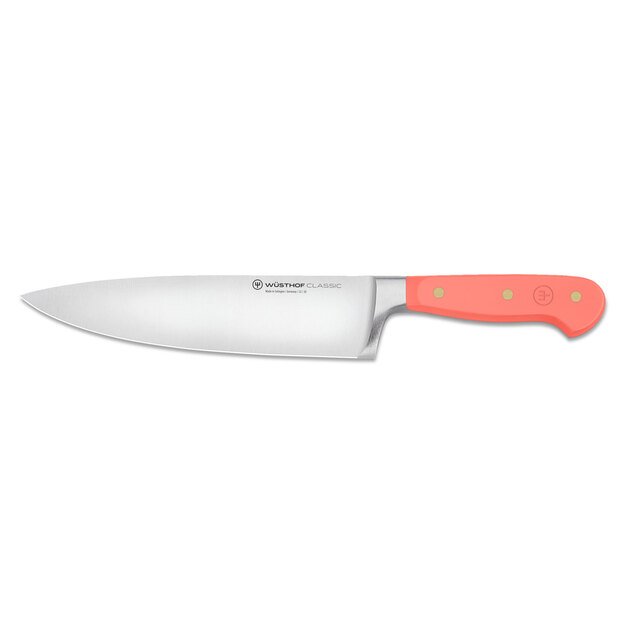 Chefs knife, 20 cm, peach, Classic Colour