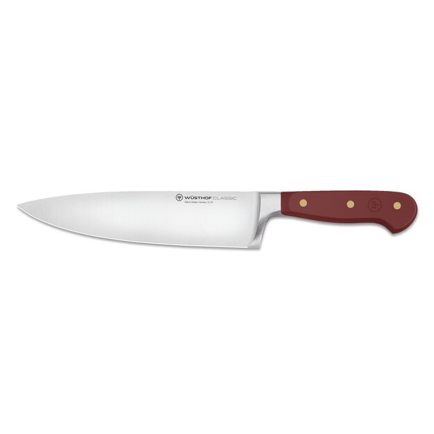 Chefs knife, 20 cm, brown, Classic Colour