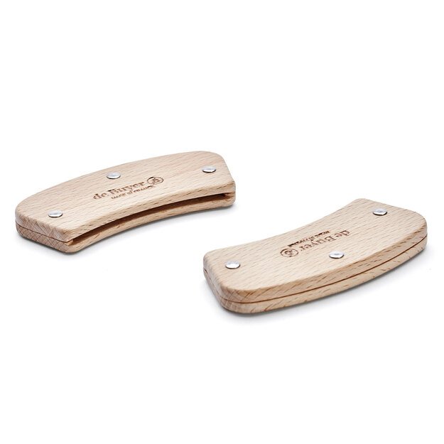 Wooden handle, 2 pcs, Loqy