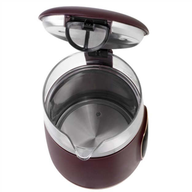 ADLER AD 1305 burgundy electric kettle 6