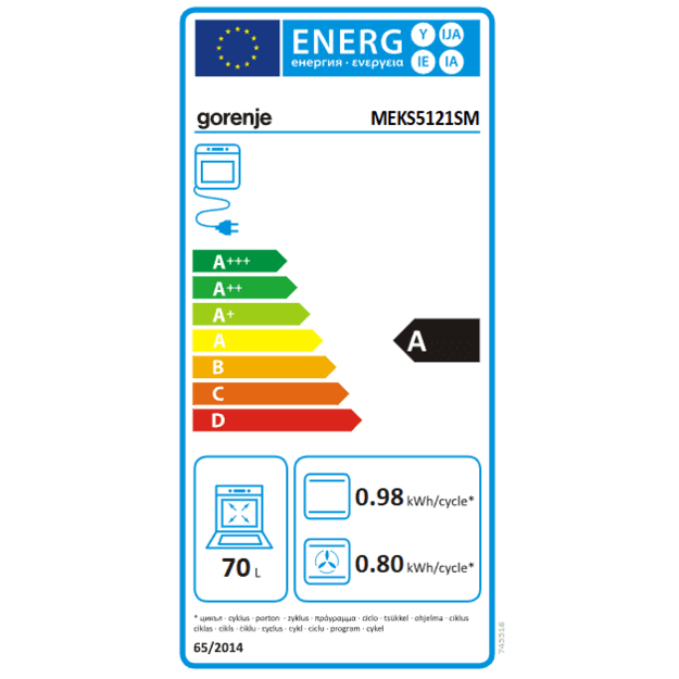 GORENJE MEKS5121SM