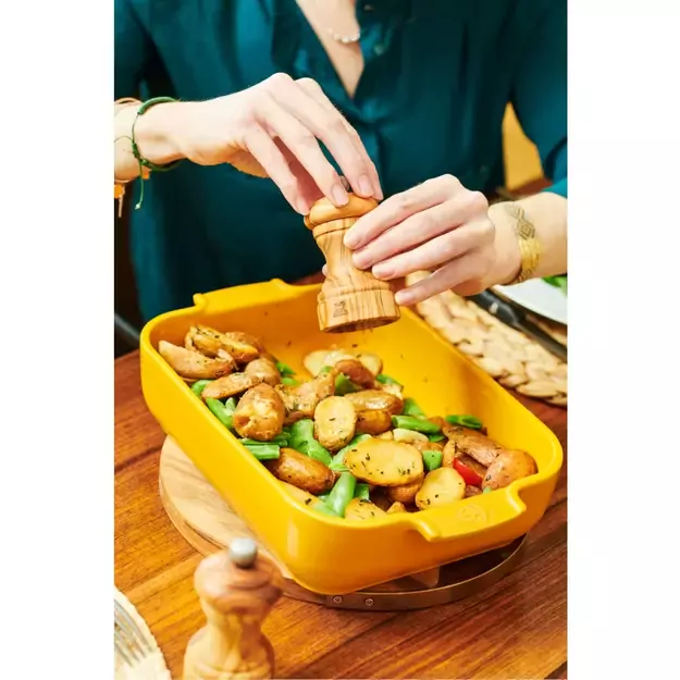 PEUGEOT APPOLIA stačiakampis indas 25 cm geltonas 1