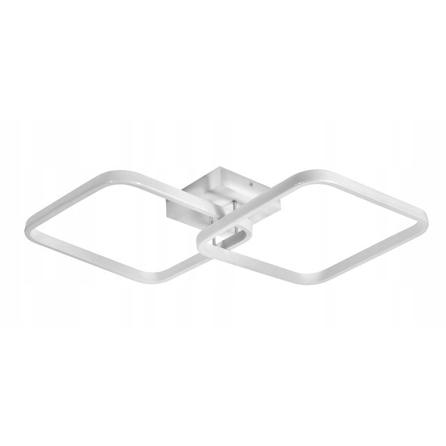 Decorative Lamp 2 squares 42W White + Remote control