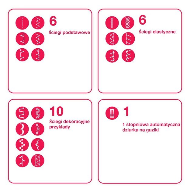 Singer sewing machine 4423 Electric current reinforced Grey 14