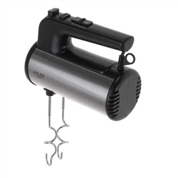 Adler Hand mixer | AD 4232 | Hand Mixer | 900 W | Number of speeds 5 | Turbo mode | Black/Stainless Steel 5