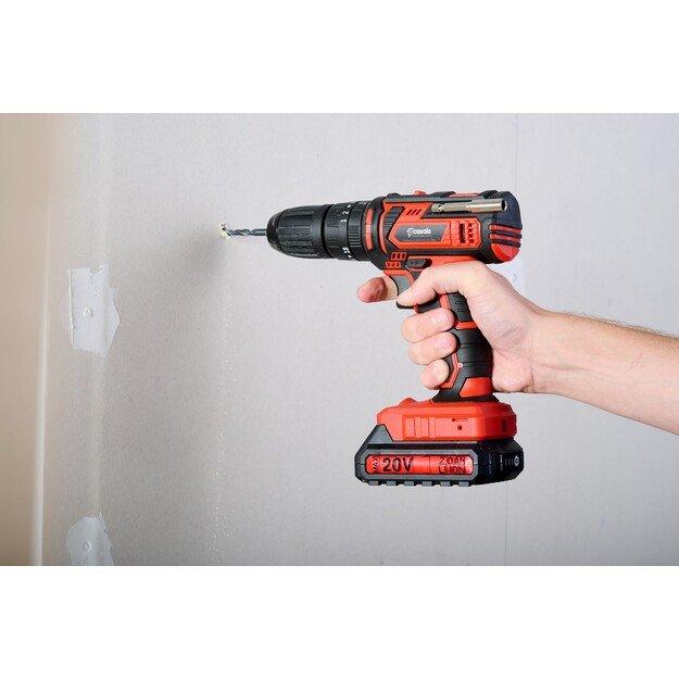 Cordless battery-powered screwdriver/drill 20V CASALS CID2050B 4
