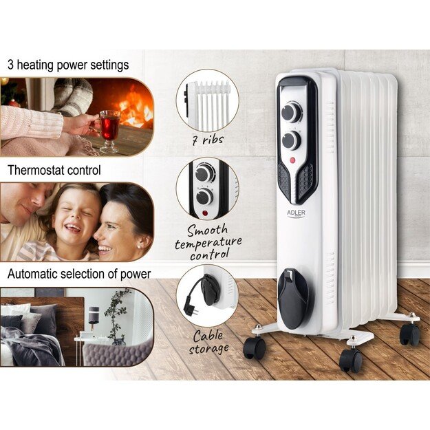 Oil Filled Radiator (7 fins) Adler Adler 3