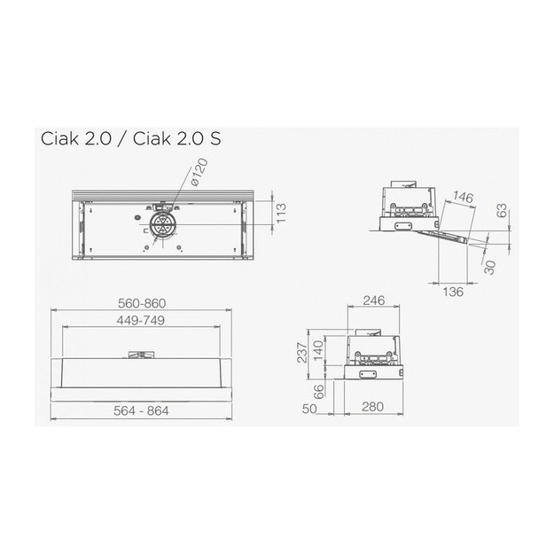 ELICA CIAK 2.0 S GR/A/60, PRF0181902