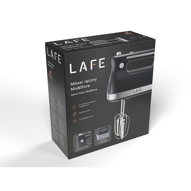 LAFE Hand Mixer MIX & STORE 500 W Black 5