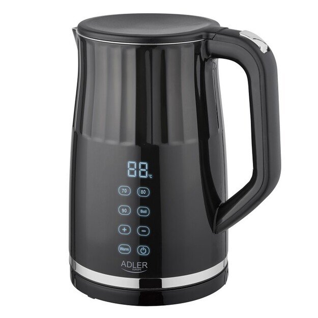 LED electric kettle with temperature control 1.7L Adler Adler