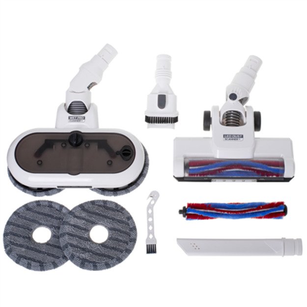 Adler Vacuum Cleaner | AD 7064 2in1 | Cordless operating | 220-240 V | Operating time (max) 57 min | White | Warranty 24 month(s 10